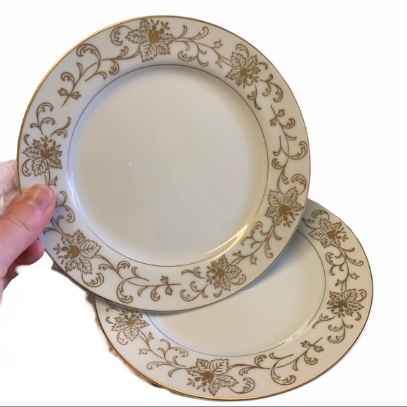 HP {Mikasa} 2 Fine China Narumi Sheraton bread plates - Picture 4 of 10